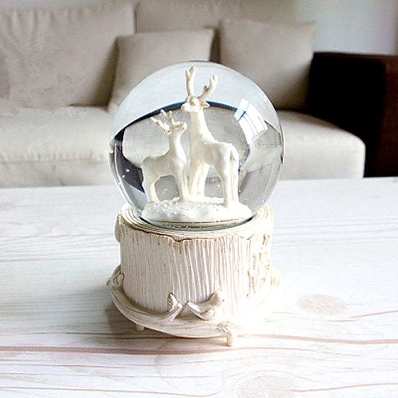 Стеклянный светодиодный светящийся шар СФЕРА ХРУСТАЛЬНЫЙ ШАР Творческое Оформление рабочего стола фигурки миниатюры