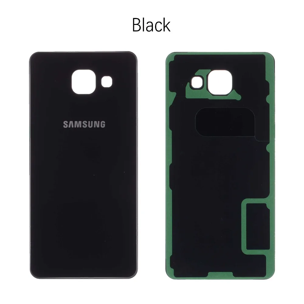 Задняя крышка батареи для Samsung Galaxy A5 A510 A510F задняя крышка корпуса батарейного отсека чехол запасные части