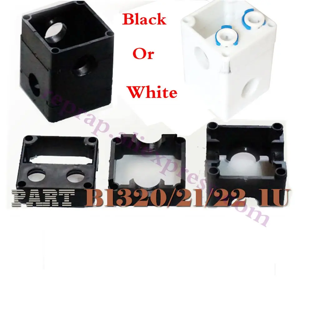 

3D Printer Accessory Ultimaker 2 UM2 Original Print Head Parts Injection Molding Part with Bearing For 3.0 / 1.75mm 3D Printer