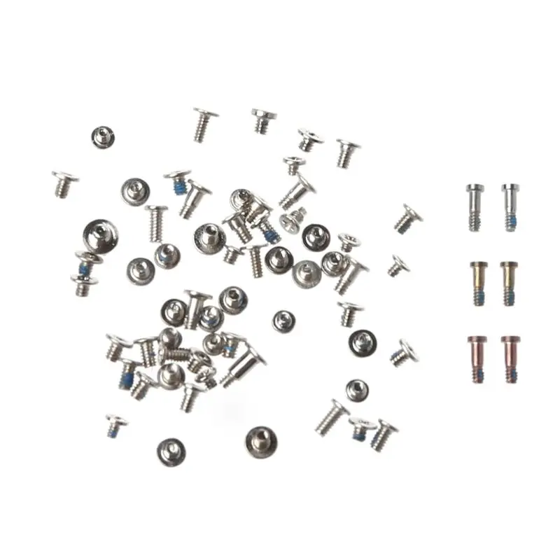 

Full Screws Set Bottom Star Screw Kit Repair Bolt Inner Parts Replacement Metal for Apple iPhone 6S