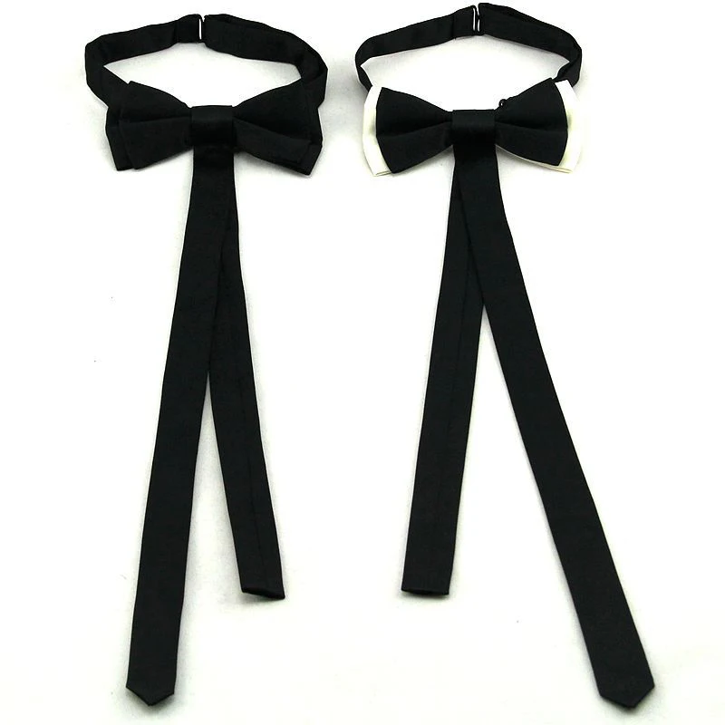 

Mantieqingway Bowties With Streamer Leisure Black Bow Ties for Women Cravat Business Bowknot Men Gravata Gift Noeud Papillon