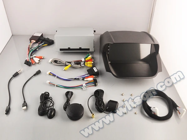 Top 8" Capacitive Touch Screen Car DVD for Ford EcoSport  2013 2014 2015 2016 2017 with Tire Pressure Monitoring System Support 1