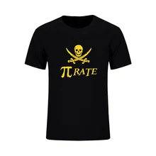 New Fashion Pi Print T Shirts Men Funny Math Tee Shirts Swag Summer Cool Skull Cotton Tops Tees Sporting Suits Camisa Masculina