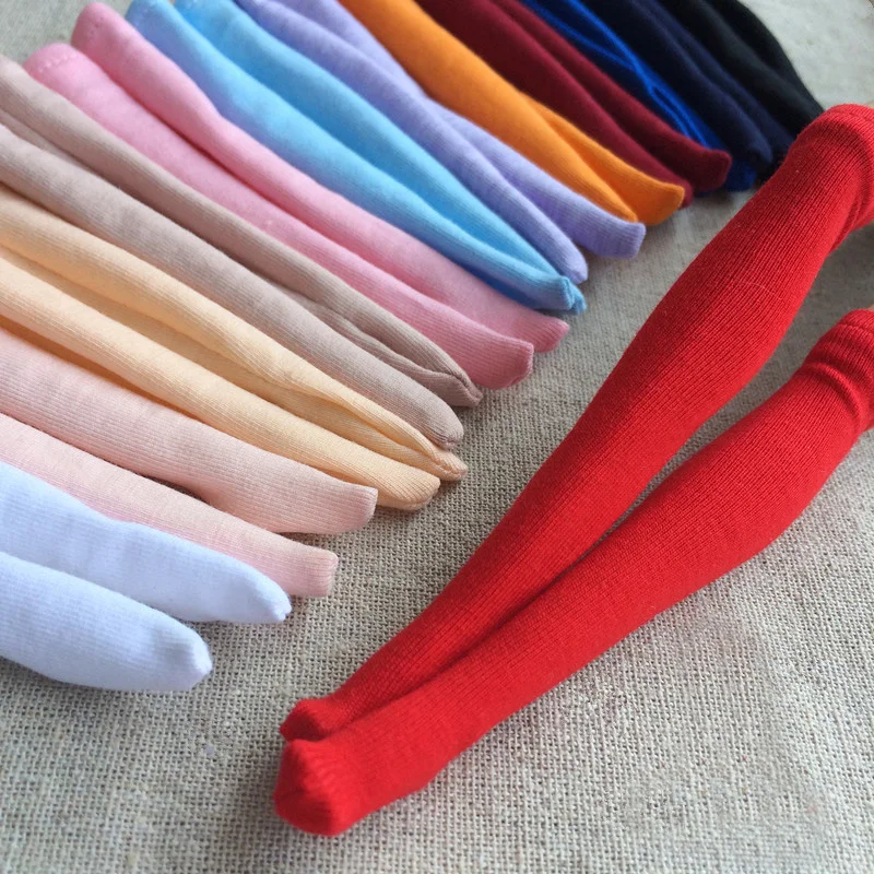 Doll Clothes Accessories Doll Accessories 1 Pair Solid Color 1/6 Doll Stocking Blyth Momoko OB Azone Socks 30cm Doll Clothes Accessories