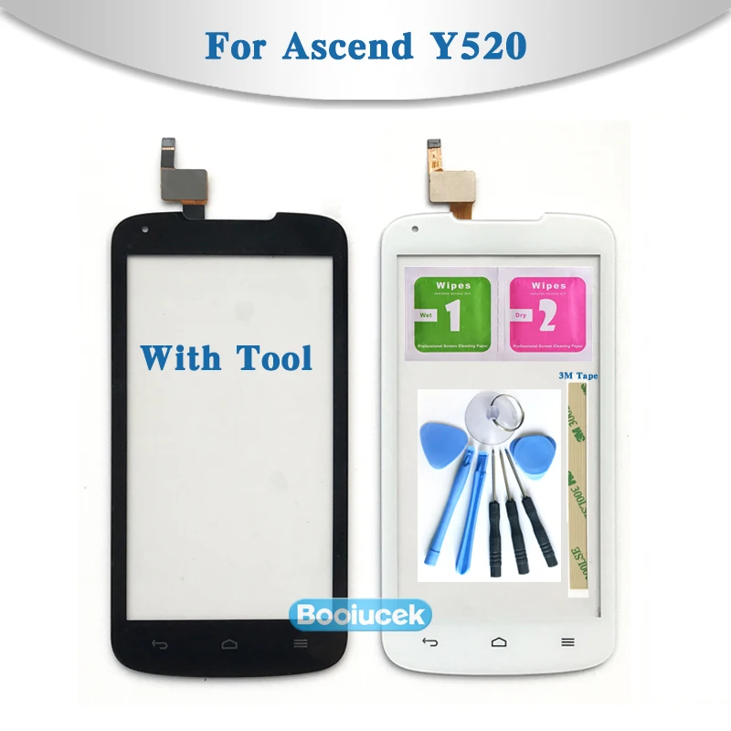 Сенсорный экран для Huawei Ascend Y520 4 5 дюйма дигитайзер внешнее стекло панель