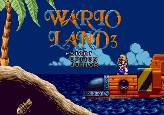 WarioLand 3 16 бит MD игровая карта для sega Mega Drive для sega Genesis