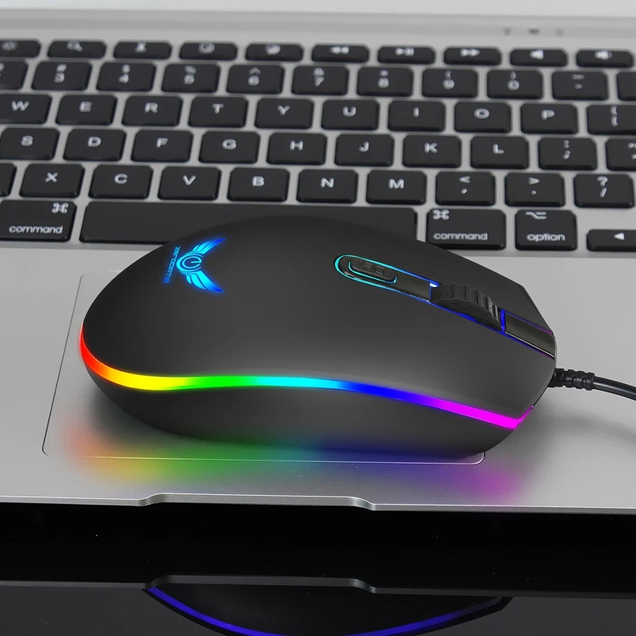 Профессиональная Проводная игровая мышь 4 кнопки RGB светодиодный оптическая USB компьютерная мышь геймер мыши S900 игровая мышь для ПК ноутбука компьютера