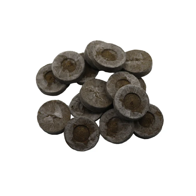 8pcs, nursery soil blocks, garden flowers planting soil blocks, nursery particles peat, seeds transplant seedlings tray