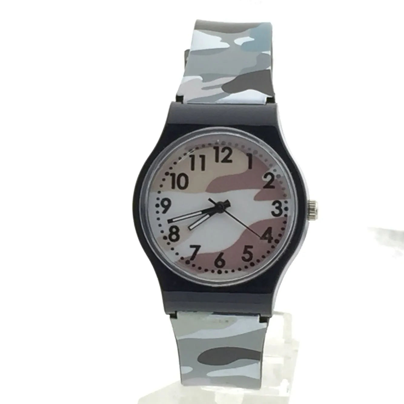 2018 Лидер продаж камуфляжные Детские кварцевые наручные часы для девочек и мальчиков детские часы камуфляжные Кварцевые Спортивные