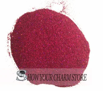 

Laser Holographic Wine purple Red Color 0.2mm Fine Glitter Crafts Soapmaking Tatto Spa Products Ultrafine