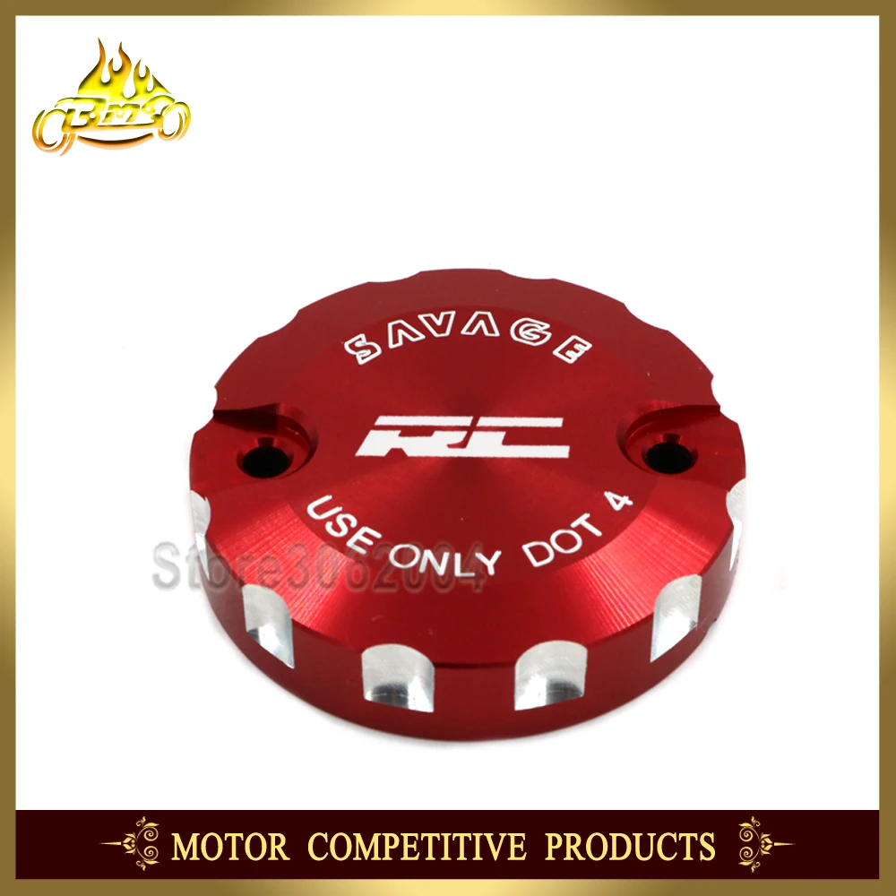 Front Brake Master Cylinder Fluid Reservoir Cover CAP Aluminum