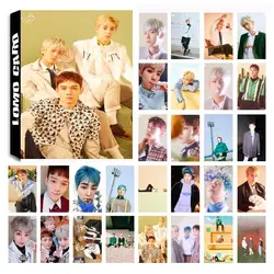 Новый 30 шт./компл. KPOP EXO CBX Чэнь команда альбом цветущие дни HD фото карты ПВХ Self Made ЛОМО фотокарты