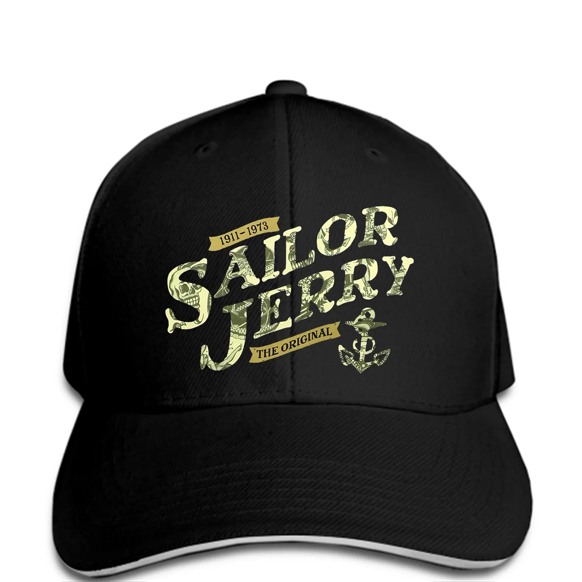 

Men Baseball cap Sailor Jerry Flash Seal Hat novelty tsnapback women