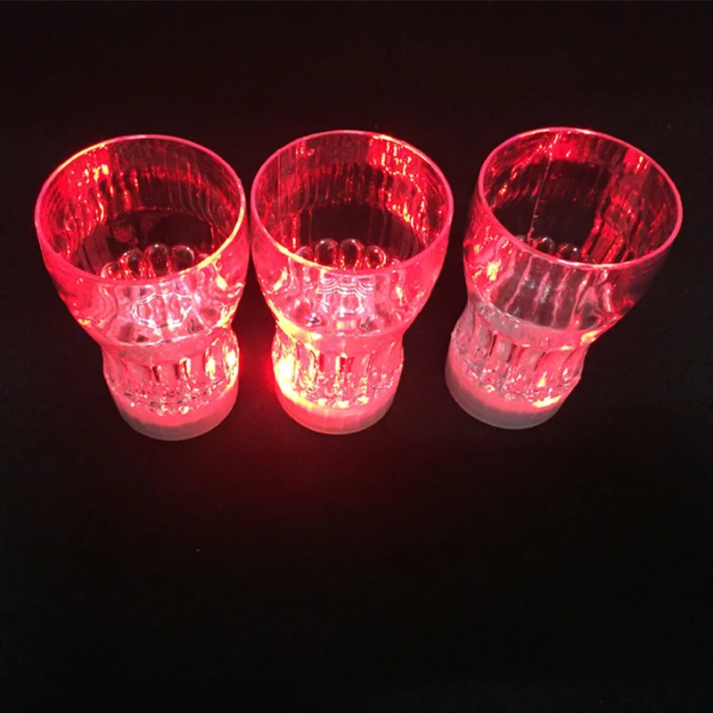 10 шт./лот светодиодный свет светящийся пивной бокал для безалкогольных напитков чашки для клуба вечерние дома авто изменение цвета