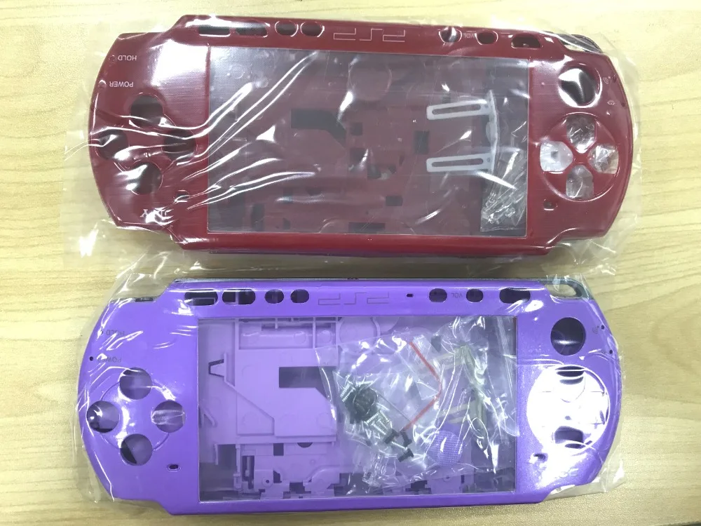 

Free Shipping For PSP3000 PSP 2000 2000 3000 old version Shell Game Console replacement full housing cover case with buttons kit