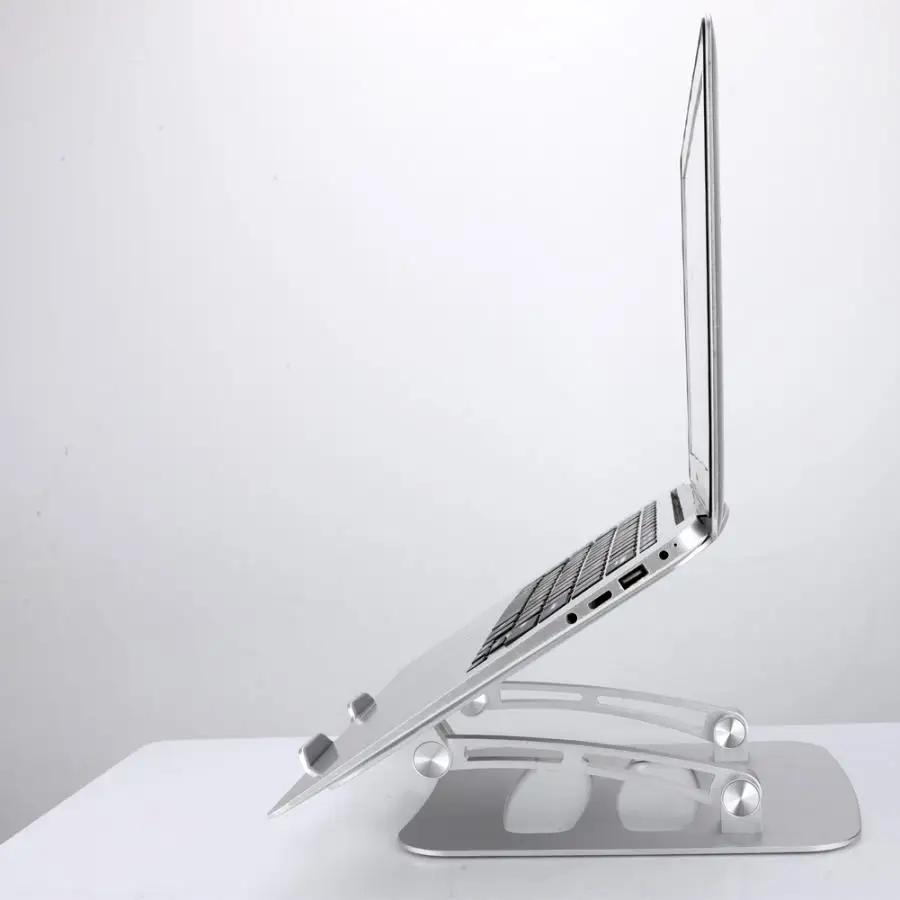 Non-Slip Notebook Stand Aluminum Alloy Adjustable Laptop Stand For 11-17 Inch Laptop laptop stand