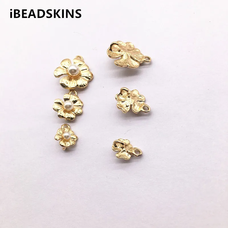 

New arrival!100pcs flower-shape connectors for Hand made Earring parts,Jewelry Accessories,Findings&Components