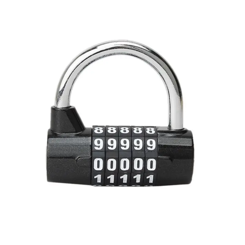 

5 Password Safety Lock Zinc Alloy Combination Travel Security Safely Code Lock Combination Padlock DAG-ship