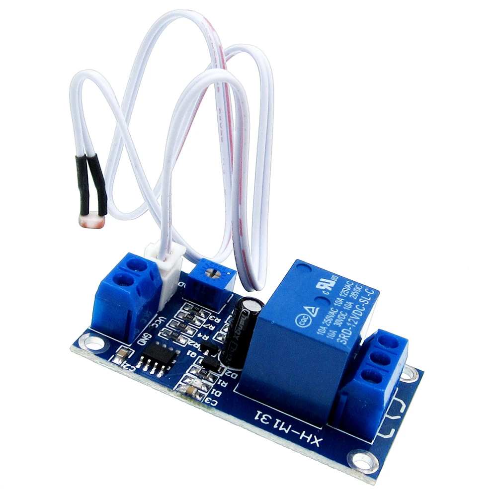 XH M131 DC 5V / 12V переключатель управления освещением реле фоторезистора модуль