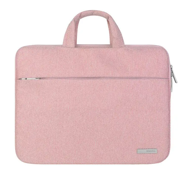 Нейлоновая Модная Портативная сумка 11 12 13 14 15,4 15,6 чехол для ноутбука Xiaomi Macbook Air Pro acer Dell notebook Surface pro - Цвет: hangbag pink