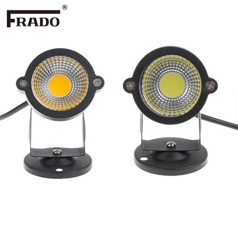 

New 220V 110V Outdoor LED Garden Light COB Led Lawn Lamp 3W 5W 7W Waterproof Spike Garden LED Light Outdoor Warm White