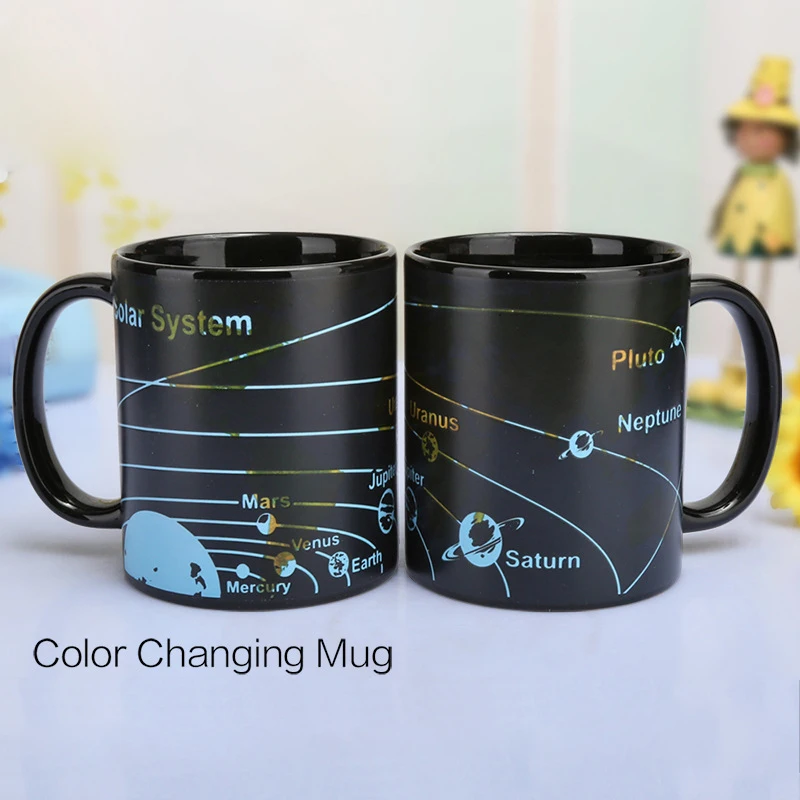 Solar System Earth Color Changing Mug