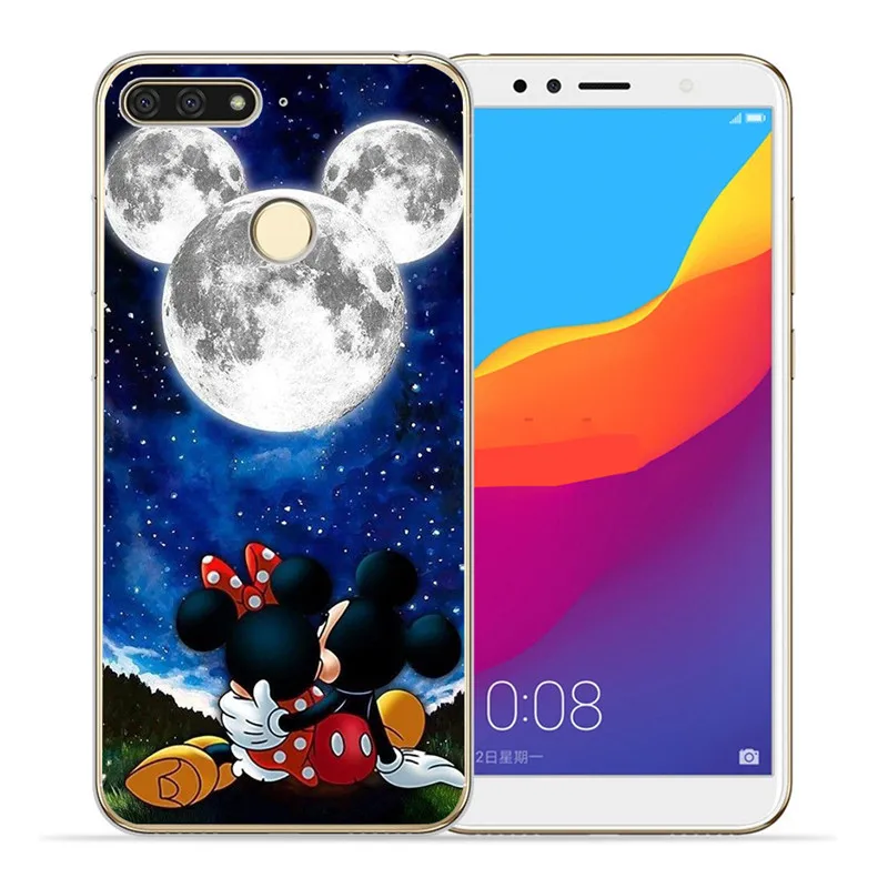 Роскошный Ститч мультфильм marvel для huawei II Y5 Y6 Prime Nova 2 3 4 3I Plus чехол для телефона Coque Etui funda Capinha