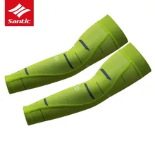 Santic рука; комплект спортивной одежды с длинными рукавами нарукавники для велоспорта анти-УФ дышащие баскетбольные носки с длинным рукавом велосипед рукава велосипедные Manguitos Ciclismo