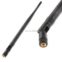 RP-SMA 7dbi 2.4 г высокого усиления Телевизионные антенны Беспроводной сети для сигнал Wi-Fi маршрутизатор всенаправленный Range Extender