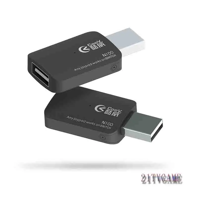 

USB Converter COOV N100 For NS Switch Console Connected With Any Controllers/Joysticks No Boot Joypad Is Required