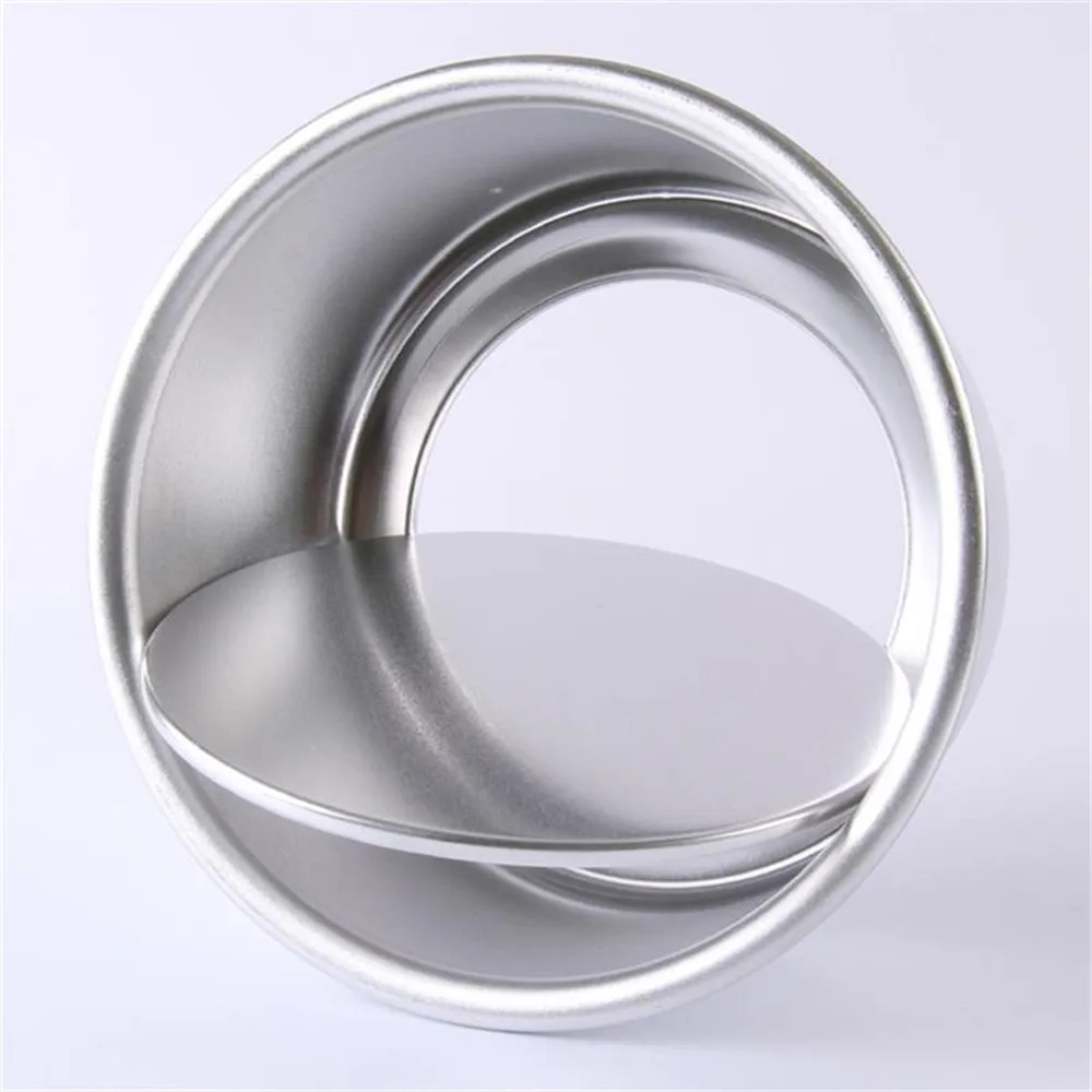 

1pcs Aluminium Alloy Carbon Steel Removable Bottom Cake Pans Round Cake Mold Non-Stick Baking Pan DIY Cake Mold Bread Tray Tools