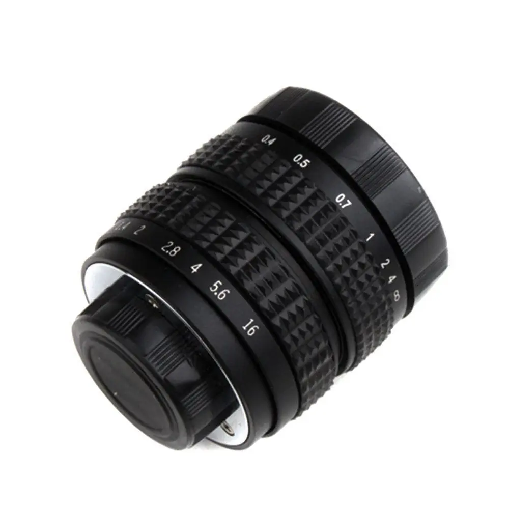 Объектив 50 мм F1.4 CCTV TV + Крепление C макрокольцо для беззеркальной камеры Canon EOS M M2 M3