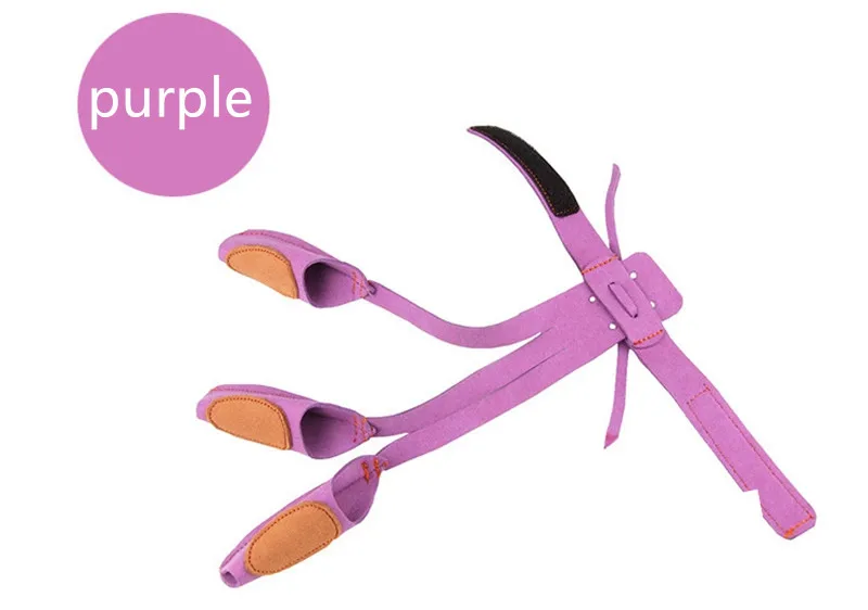 PG04 Pellor Archery Three Finger Shooting Protective Gear Pull Bow Arrow Archery Shooting Glove  (17)