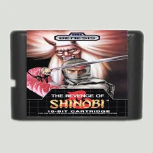 Месть Shinobi 16 бит MD карточная игра для sega игры sega Mega Drive для Genesis