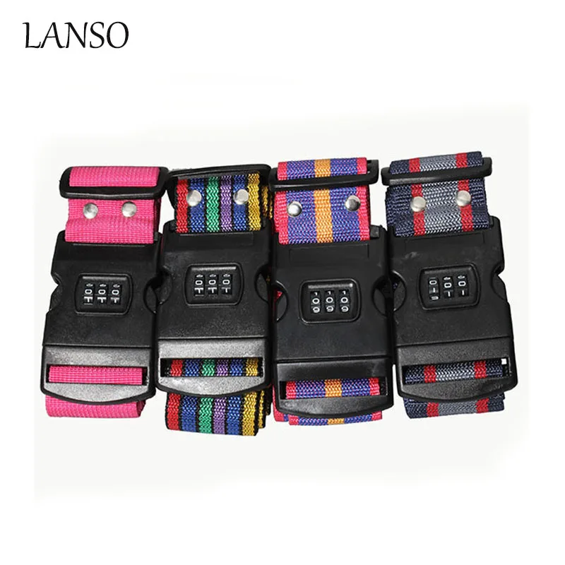 LANSO Colorful Replacement Strap Adjustable For Suitcase Luggage Travel Practical Bag Tie Down