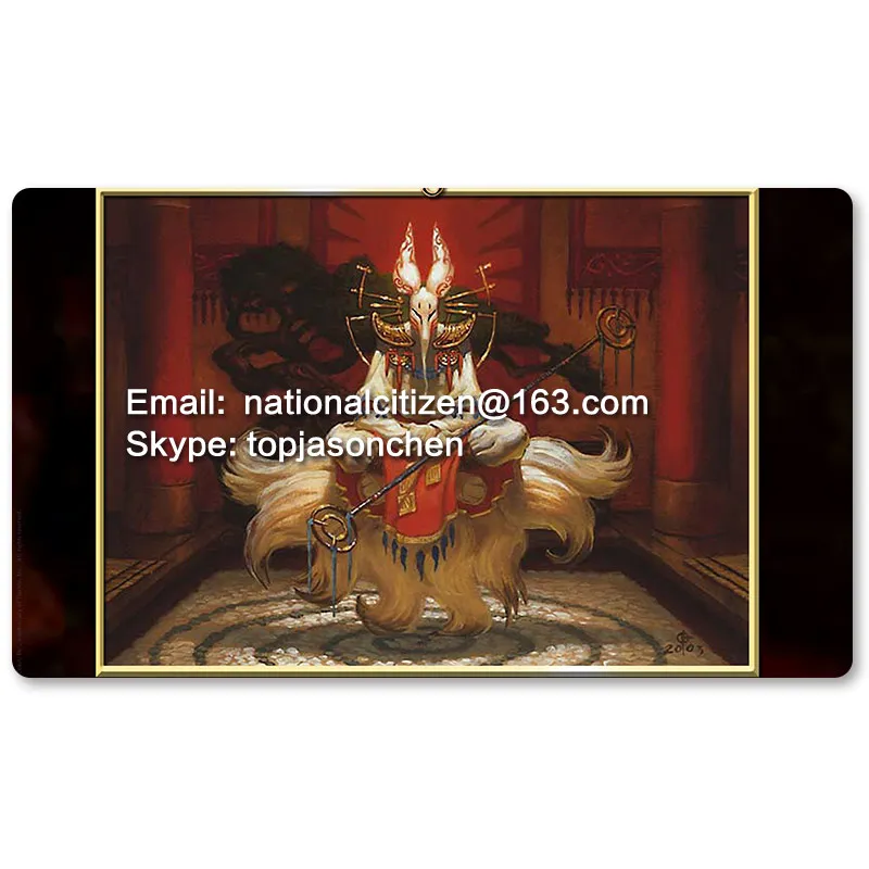 

Many Playmat Choices -Eight and a Half Tails- MTG Board Game Mat Table Mat for Magical Mouse Mat the Gathering