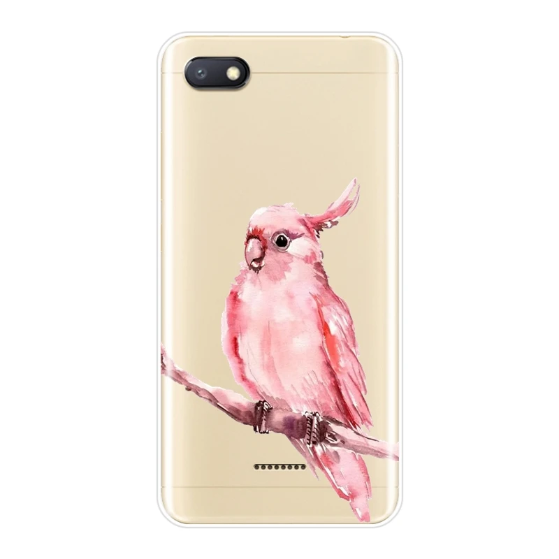 Задняя крышка для Xiaomi Redmi S2 6A 5 Plus 4A Bird мягкий силиконовый чехол телефона Pocophone F1 Note