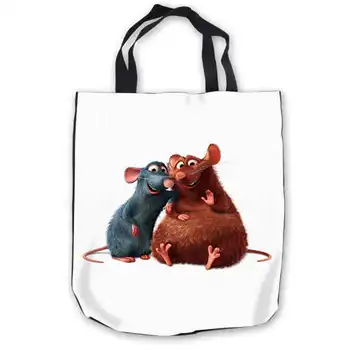 

Custom Canvas ratatouille-remy- ToteBags Hand Bags Shopping Bag Casual Beach HandBags Foldable 180713-07-5