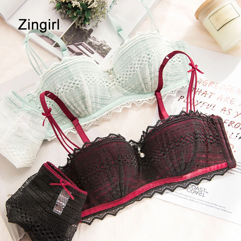 Zingirl лоскутное Plunge тонкий пуш ап Наборы для ухода за кожей прозрачной сетки