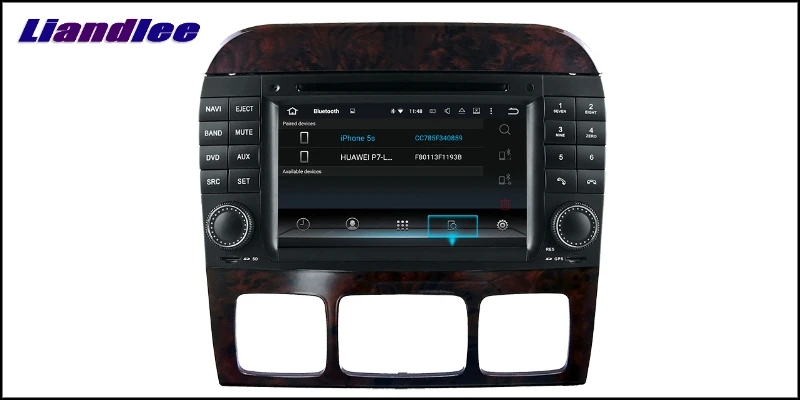 Liandlee Car Multimedia Player NAVI For Mercedes Benz S W220 1998~2005 Touch Screen System Radio TV DVD Stereo GPS Navigation 8