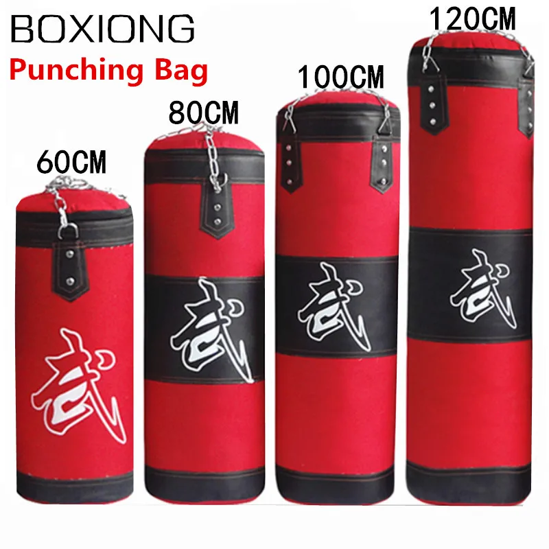 Us 19 73 6 Off 60cm Age 5 16 Years Old Children S Empty Sandbag Punching Bag For Boxing Indoor Sports Earthbags Bagwork In