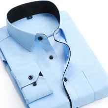 Мужские рубашки с длинным рукавом и отложным воротником, повседневные яркие однотонные рубашки Camisa, Оксфордские однобортные рубашки из чистого хлопка, весенняя одежда