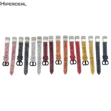 HIPERDEAL Ремешок Для Fitbit Alta HR классический кожаный с металлическими разъемами регулируемый ремешок BAY09
