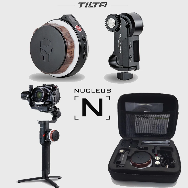 Беспроводная линза Tilta Nucleus N Nano Follow Focus система управления ручным колесом для Gimbal