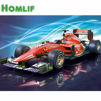 

F1 racing 5D DIY Diamond painting Cross Stitch Full Square Diamond embroidery car Pictures rhinestones Diamond mosaic Home decor