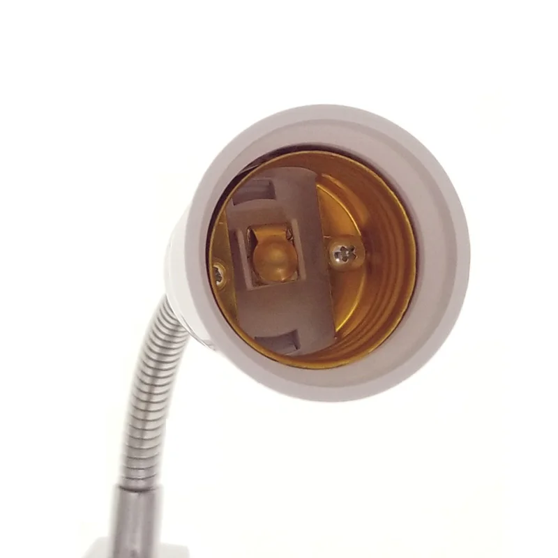 Держатель лампы Универсальный 10 см/30 см/50 см E27 светильник держатель лампы белый гибкий конвертер вкл/выкл переключатель адаптер разъем ЕС Plug