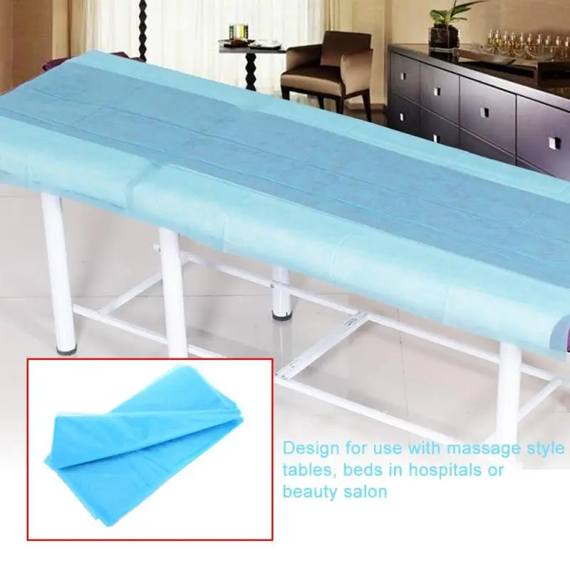 

10pcs/20pcs/30pcs Spa Disposable Bed Sheets Tattoo Beauty Salon Massage Non-Woven Waterproof Anti-oil Salon Bed Table Cover