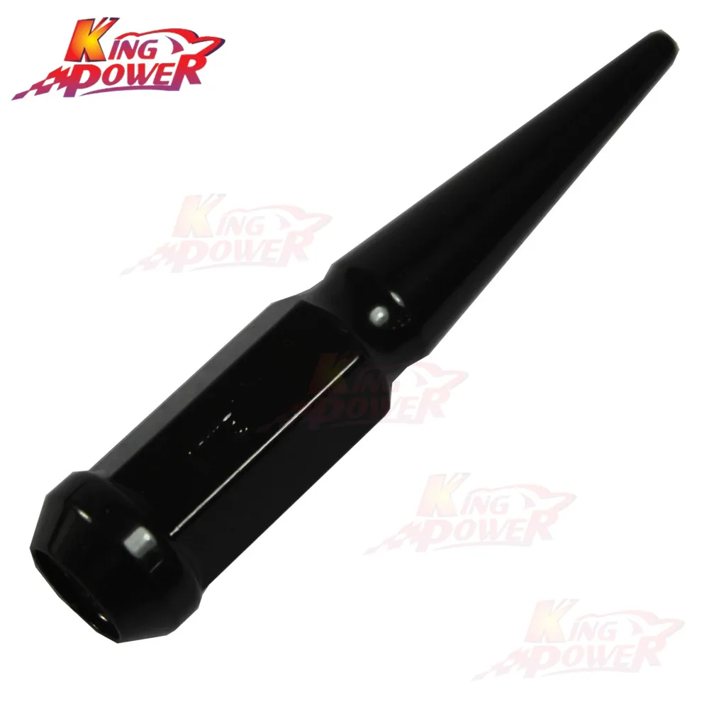 Черная шпилька для высоких гаек M14x1.5 24 шт. с ключом 4 дюйма Chevy Silverado Tahoe|lug nut m14x1.5|lug