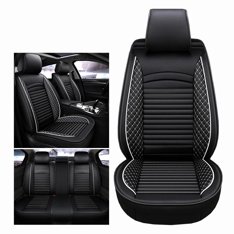 

(Front+Rear)Automobiles PU Leather car seat covers for Opel Astra h j gmokka insignia mokka corsa ampera car automobiles sticker