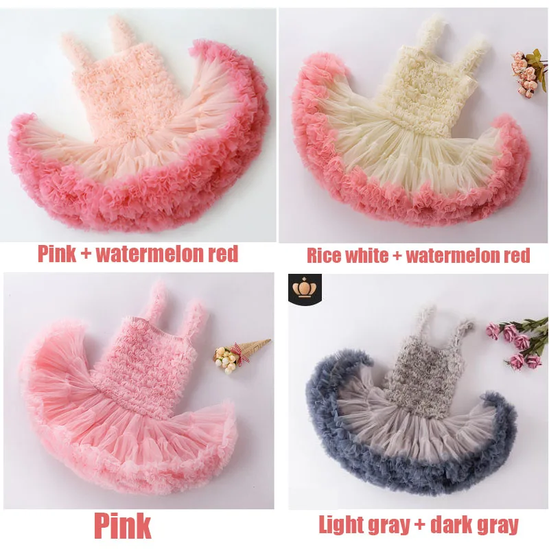Girls dress children's pettiskirt baby cake skirt (12)